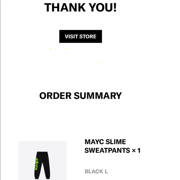 MAYC Mutant Ape Yacht Club Slime Sweatpants (RARE) - Picture 4 of 5